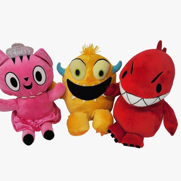 Kohls Cares Bob Shea Plush Ballet Cat Dont Play Food Dinosaur Bedtime Characters - Picture 1 of 16